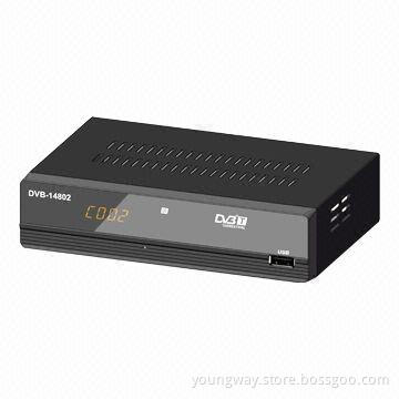 DVB-T Receiver, Digital Terrestrial Receiver, Supports HD 1080P, HD MPEG4 Set Top Box